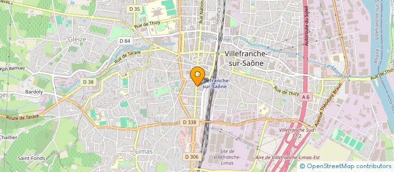 localisation de l'entreprise BOISILIA CONSTRUCTION à VILLEFRANCHE-SUR-SAONE