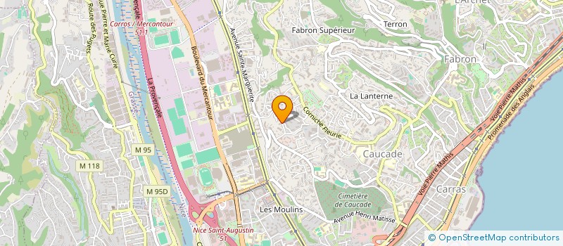 localisation de l'entreprise BOISKOBE à NICE
