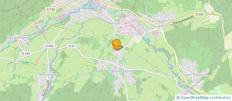 localisation de l'entreprise BOISMELEON  NEUVE-EGLISE