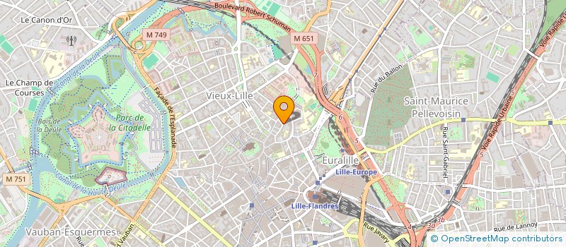 localisation de l'entreprise BOISMINT à LILLE