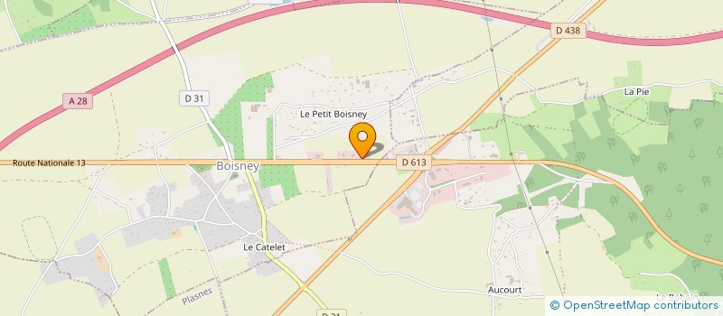 localisation de l'entreprise BOISNEY AUTOMOBILE  BOISNEY