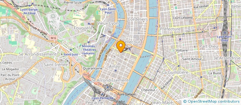 localisation de l'entreprise BOISSAC  LYON