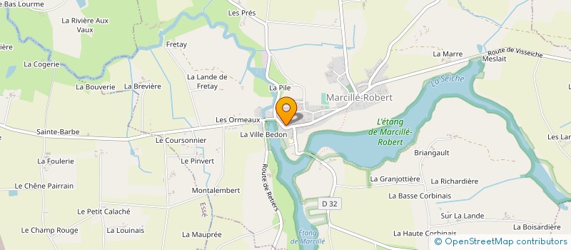 localisation de l'entreprise BOISSEAU JULIEN  MARCILLE-ROBERT