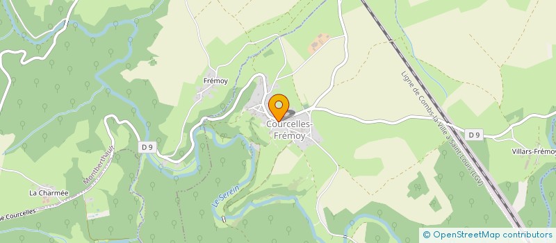 localisation de l'entreprise BOISSEAU SAMUEL  COURCELLES-FREMOY