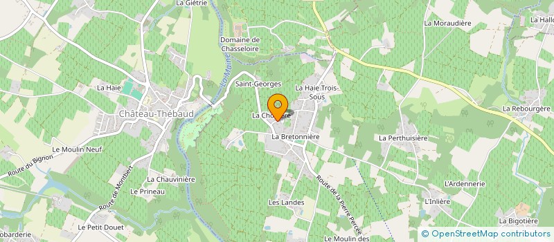 localisation de l'entreprise BOISSEL 2  MAISDON-SUR-SEVRE