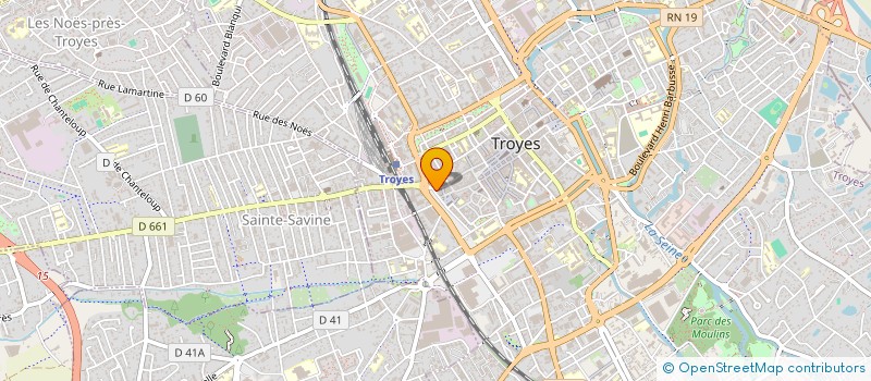 localisation de l'entreprise BOISSELIER FROMENT à TROYES
