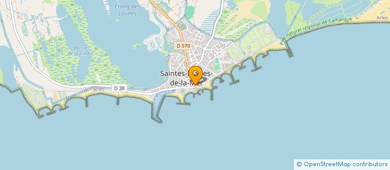 localisation de l'entreprise BOISSET  SAINTES-MARIES-DE-LA-MER