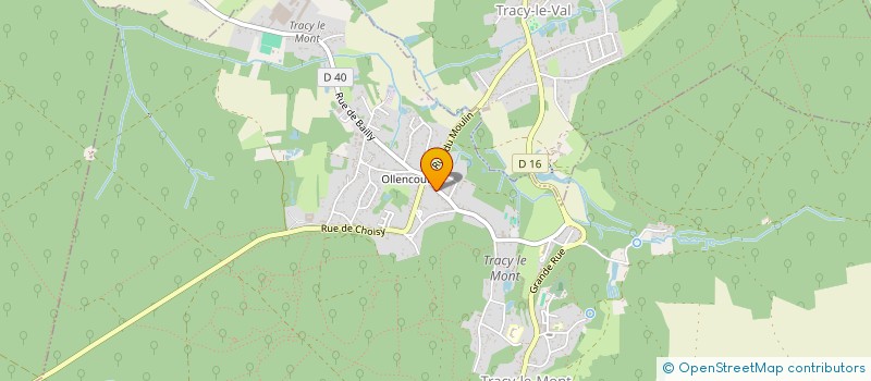 localisation de l'entreprise BOISSET LOISIRS ET DETENTE  TRACY-LE-MONT