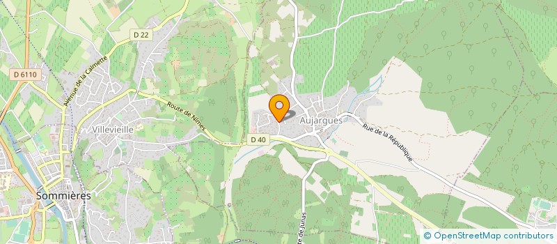 localisation de l'entreprise BOISSIER-CORATA  AUJARGUES