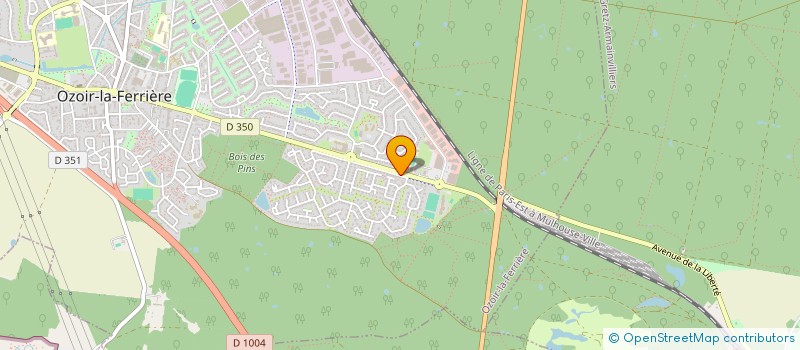 localisation de l'entreprise BOISSIERE  OZOIR-LA-FERRIERE