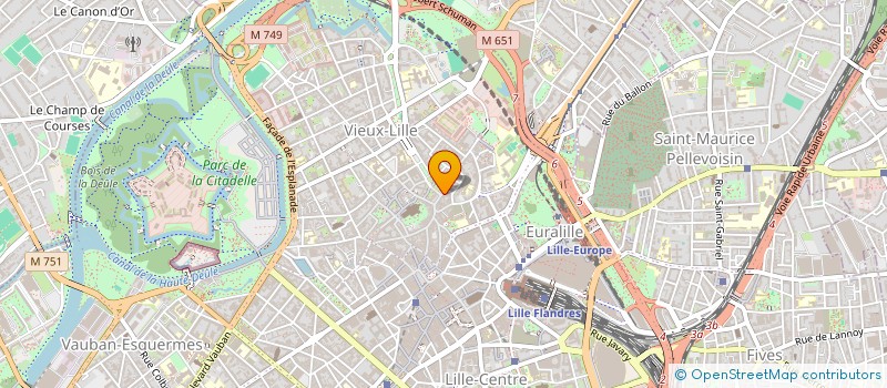 localisation de l'entreprise BOISSIERE INVESTISSEMENT à LILLE