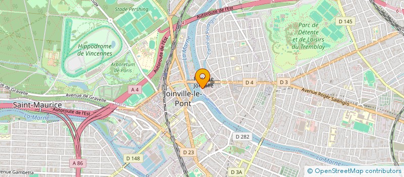 localisation de l'entreprise BOISSIERE PLUS à JOINVILLE-LE-PONT