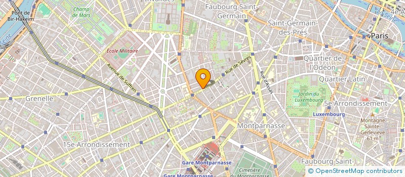 localisation de l'entreprise BOISSIERES NOEL à PARIS