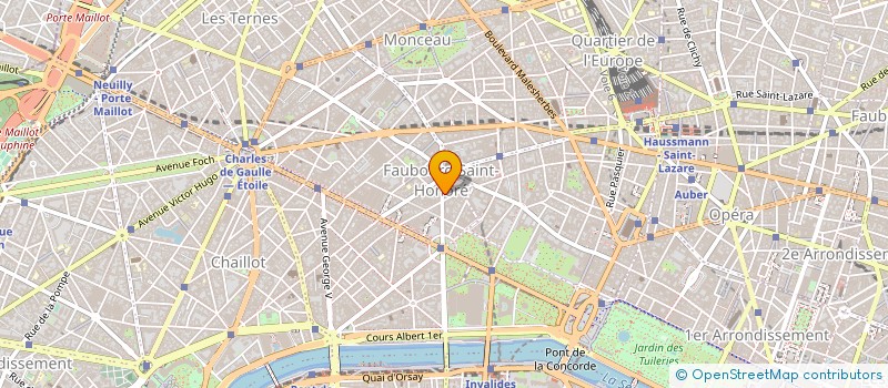 localisation de l'entreprise BOISSIERES PLAISIR à PARIS