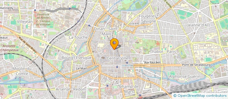 localisation de l'entreprise BOISSIEU CANELLE à RENNES