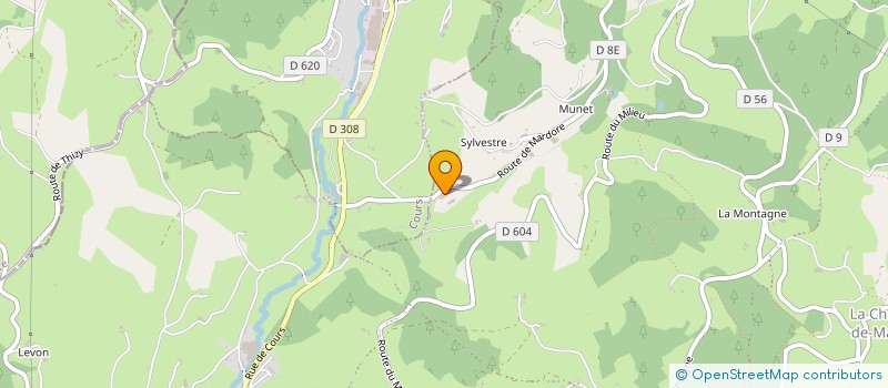 localisation de l'entreprise BOISSIF à THIZY-LES-BOURGS