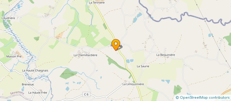 localisation de l'entreprise BOISSINOT INVESTISSEMENTS  MONTRAVERS