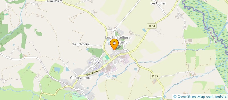 localisation de l'entreprise BOISSINOT - TEXIER à SEVREMONT
