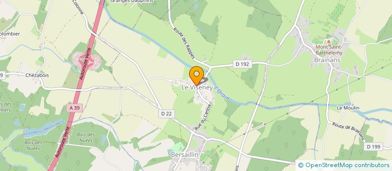 localisation de l'entreprise BOISSON/DADAUX  COLONNE