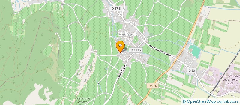 localisation de l'entreprise BOISSON FRERE ET SOEUR à MEURSAULT