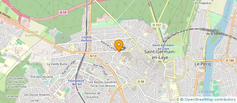 localisation de l'entreprise BOISSONNADE - FOTHERINGHAM  SAINT-GERMAIN-EN-LAYE