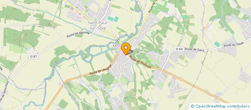 localisation de l'entreprise BOISSONS SERVICES EURL à LEVIGNAC