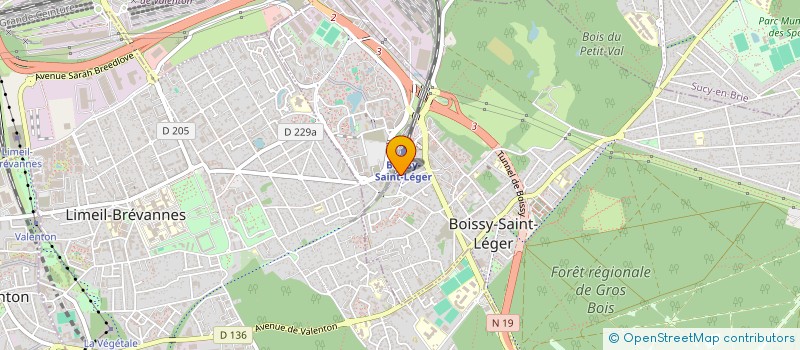 localisation de l'entreprise BOISSY CO à BOISSY-SAINT-LEGER