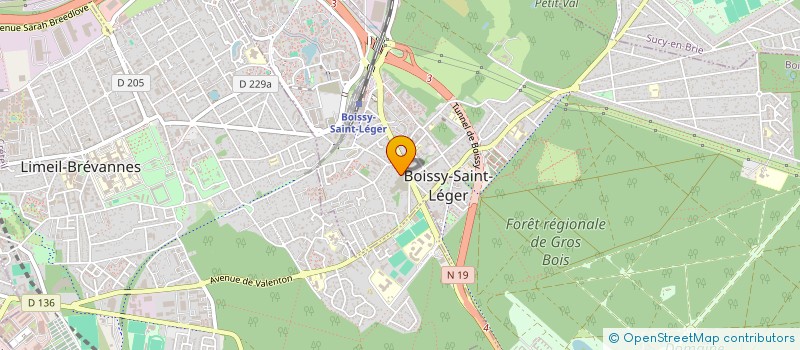 localisation de l'entreprise BOISSY ENVIRONNEMENT ET TRANSITION à BOISSY-SAINT-LEGER
