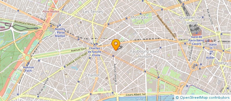 localisation de l'entreprise BOISSY EPONE INVEST HOTELS  PARIS