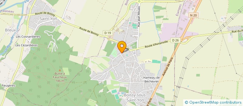 localisation de l'entreprise BOISSY MARKET  BOISSY-SOUS-SAINT-YON