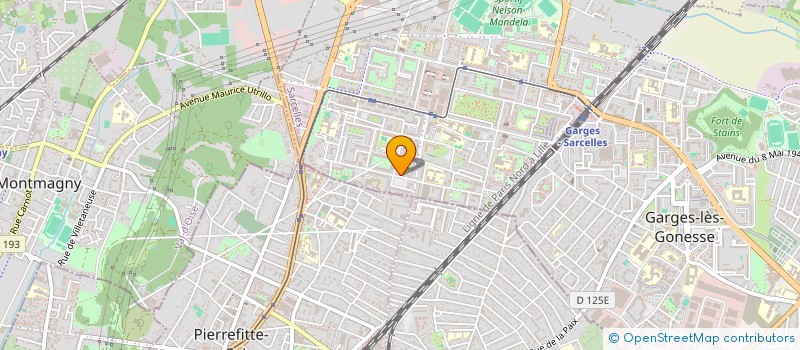 localisation de l'entreprise BOISSY NETTOYAGE SERVICES à SARCELLES