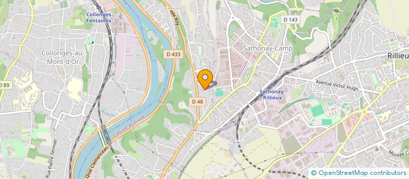 localisation de l'entreprise BOISSY PLOMBERIE  FONTAINES-SUR-SAONE