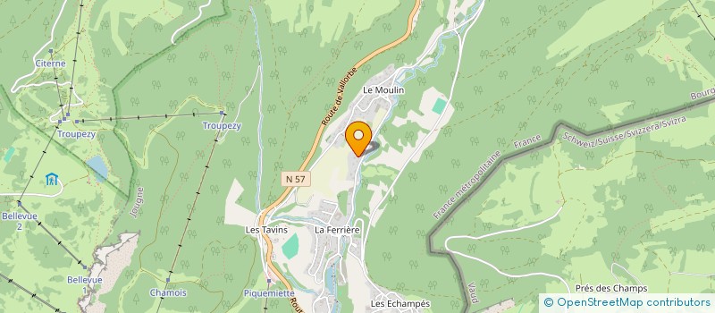 localisation de l'entreprise BOISTARD CONSTRUCTION  JOUGNE