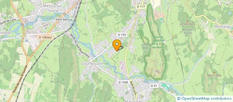 localisation de l'entreprise BOISTEAU JEAN-MICHEL  COURBOUZON