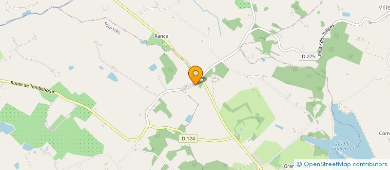 localisation de l'entreprise BOISVERDUN RECEPTION  TOMBEBUF