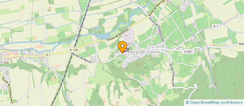 localisation de l'entreprise BOISVIEUX  MORAS-EN-VALLOIRE