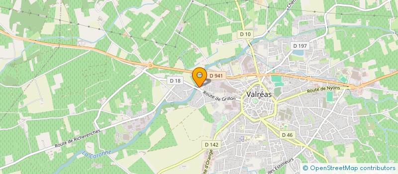 localisation de l'entreprise BOITAUTO à VALREAS