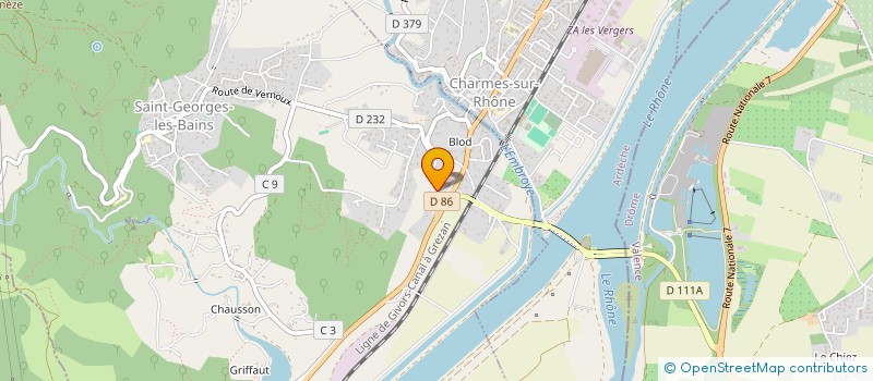 localisation de l'entreprise BOITE A BINOCLES à SAINT-GEORGES-LES-BAINS