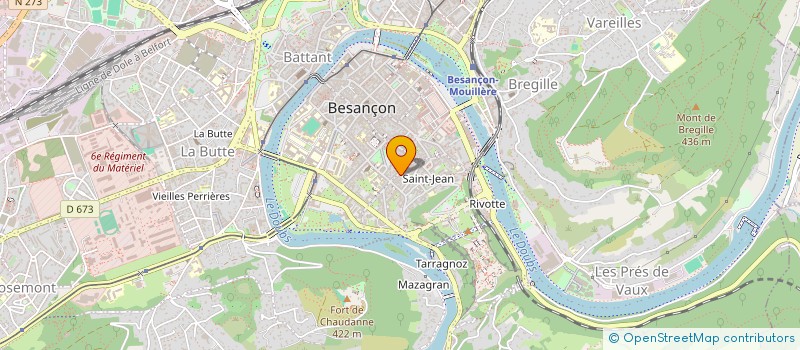 localisation de l'entreprise BOITE A COUPE SAINT JEAN à BESANCON