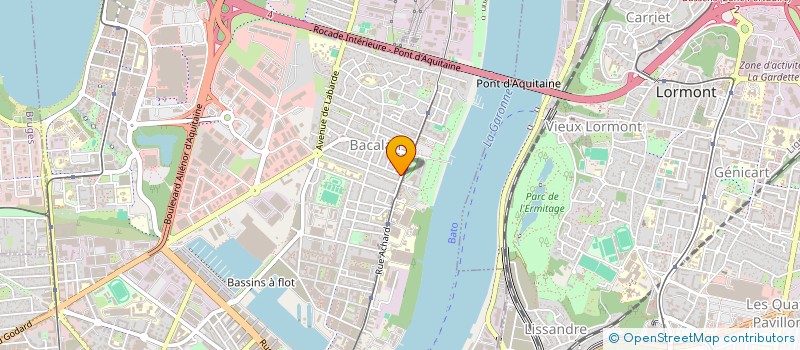 localisation de l'entreprise BOITE A OUTILS SOLIDAIRE  BORDEAUX