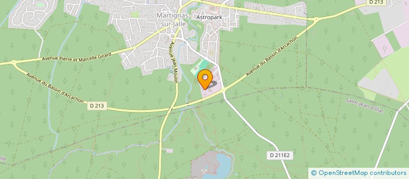 localisation de l'entreprise BOITE A PIECES  MARTIGNAS-SUR-JALLE