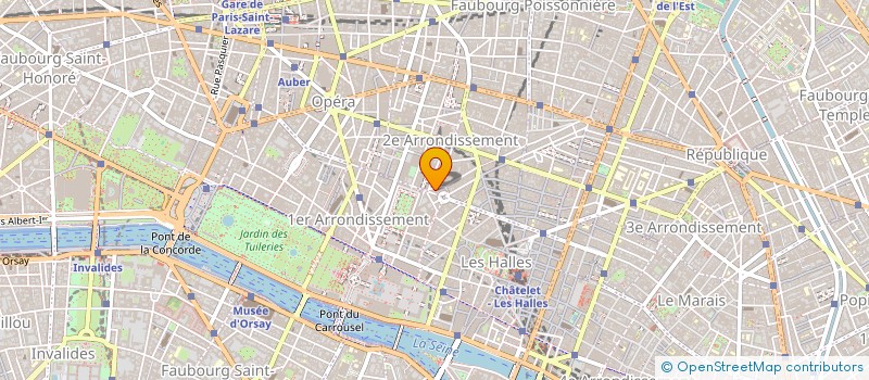 localisation de l'entreprise BOITE ROUGE  PARIS