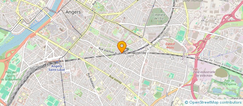 localisation de l'entreprise BOITES A VELO ANGERS à ANGERS