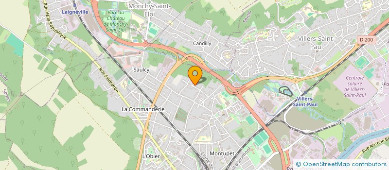 localisation de l'entreprise BOITIERS METALLIQUES POUR L'ELECTRONIQUE à NOGENT-SUR-OISE