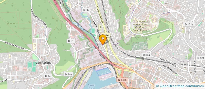 localisation de l'entreprise BOITOUT ENTZ GUENARD DUHAMEL  ROUEN