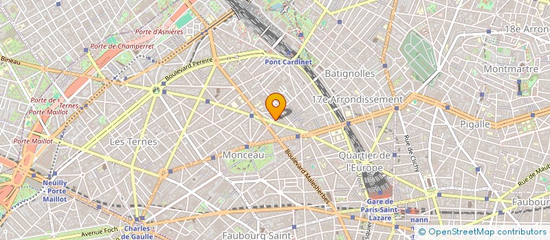 localisation de l'entreprise BOITRAND ENTREPRISE BUSINESS  PARIS