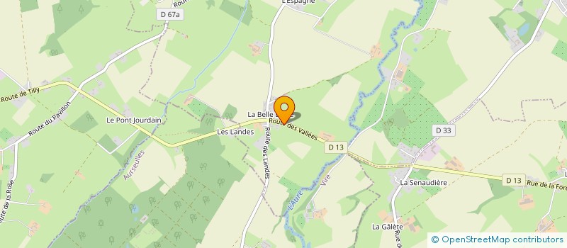 localisation de l'entreprise BOIVIN HOLDING  CAHAGNOLLES