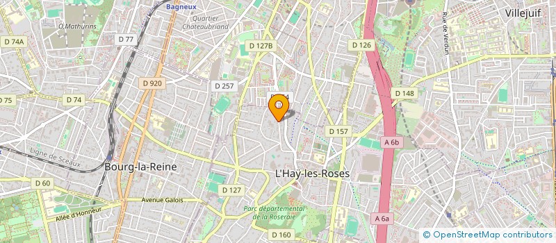 localisation de l'entreprise BOIX MICHEL  L'HAY-LES-ROSES