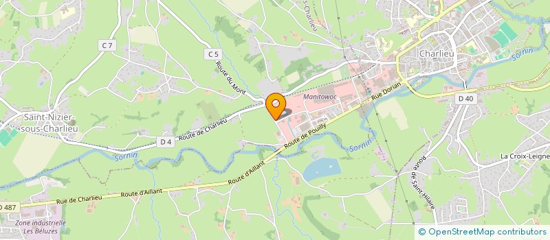 localisation de l'entreprise BOIZET NORD à HAZEBROUCK