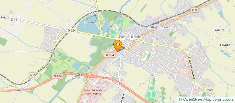 localisation de l'entreprise BOIZIOT COMPETITITON à L'ISLE-JOURDAIN